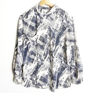 Silence & Noise Long Sleeve women's Blouse Size SMALL